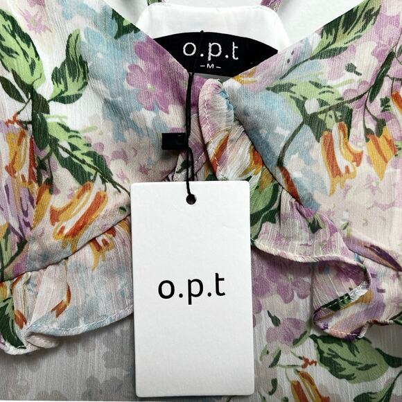 Few Moda o.p.t. Ingrid Dress-Floral Multi Midaxi Dress/M - Picture 7 of 9